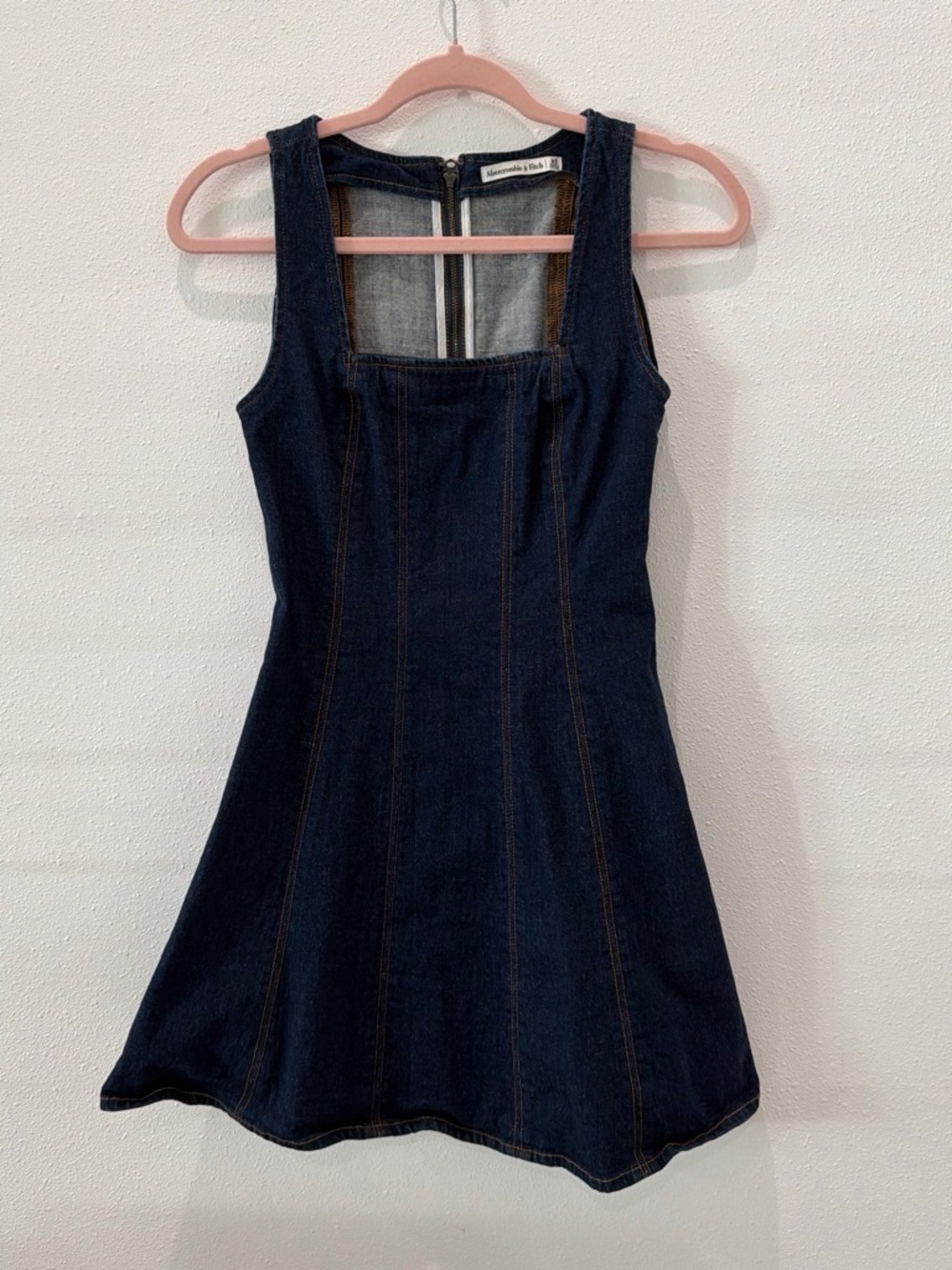 Abercrombie & Fitch Dark Indigo Denim Dress